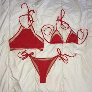 ASOS 3 piece set bikini